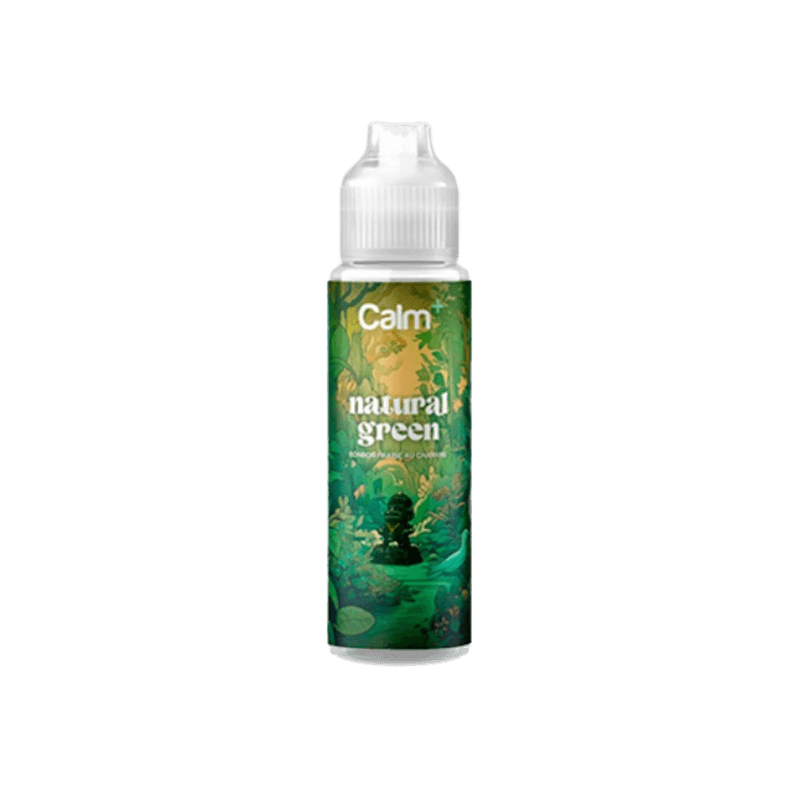 E-liquide CBD Calm+ Natural Green
