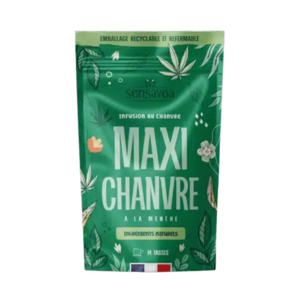 Infusion CBD Maxi chanvre Menthe Sensavea