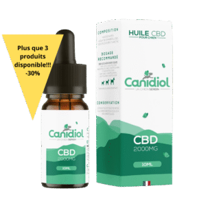 Canidiol huile CBD 20% Chien 10ml
