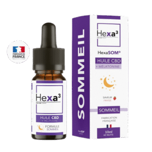 Huile CBD 20% Broad Spectrum Sommeil 10ml Hexa3
