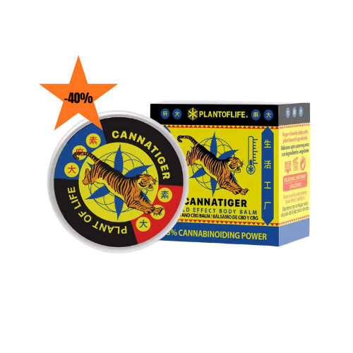 Baume du tigre Cold Effect 3% CBD 12ml Cannatiger
