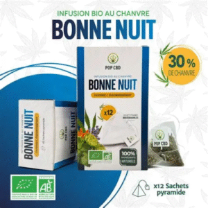 POP CBD Bonne nuit 12 sachets