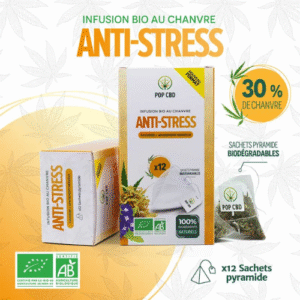 POP CBD infusion anti-stress 12 sachets