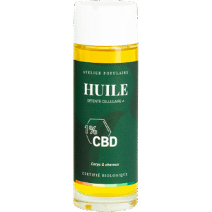 Huiles CBD Corp & cheveux 100ml détente cellulaire