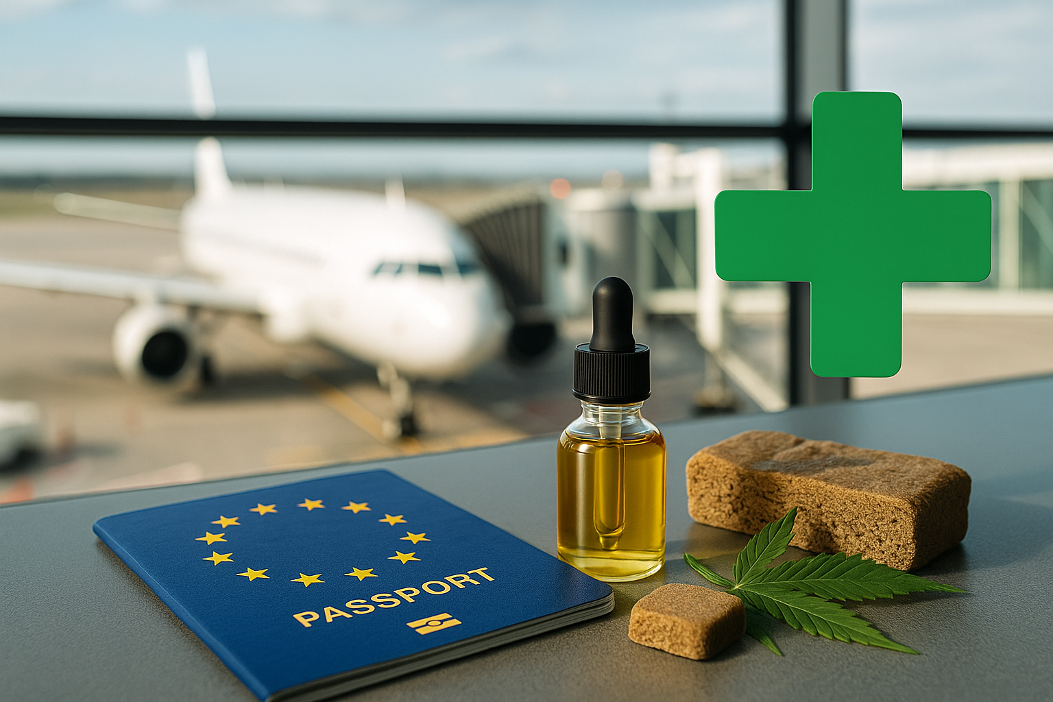 Peut-on prendre l’avion avec du CBD ?